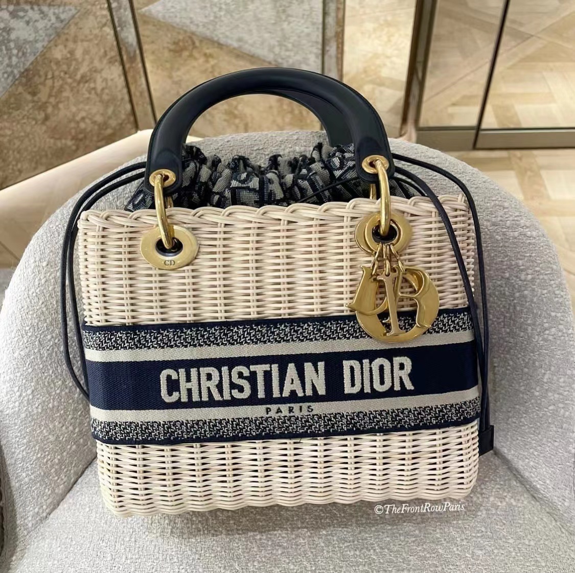 2022 S/S NEW WEAVE LADY DION BAG